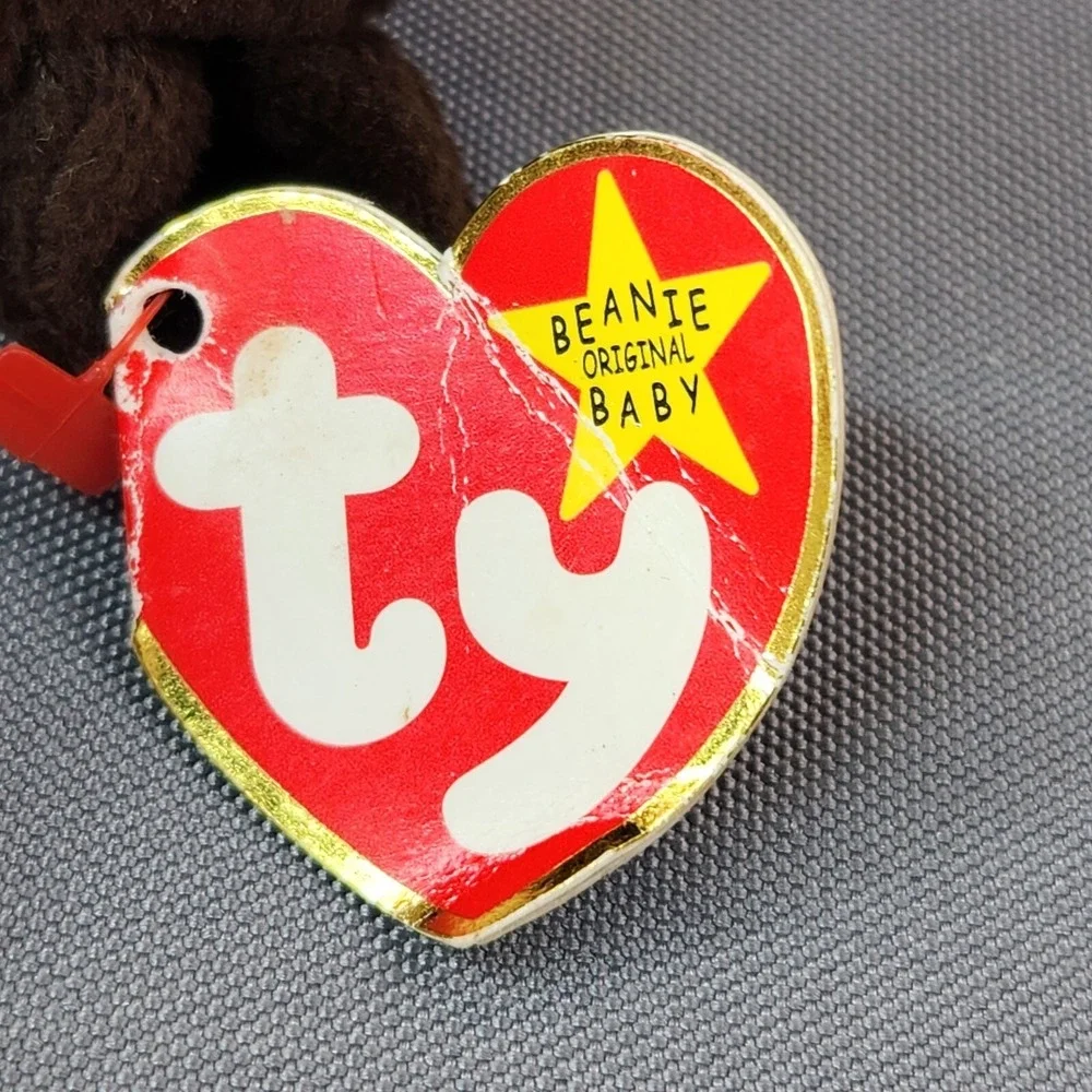 Ty Beanie Babies Bruno The Dog 1997 Toy Plush